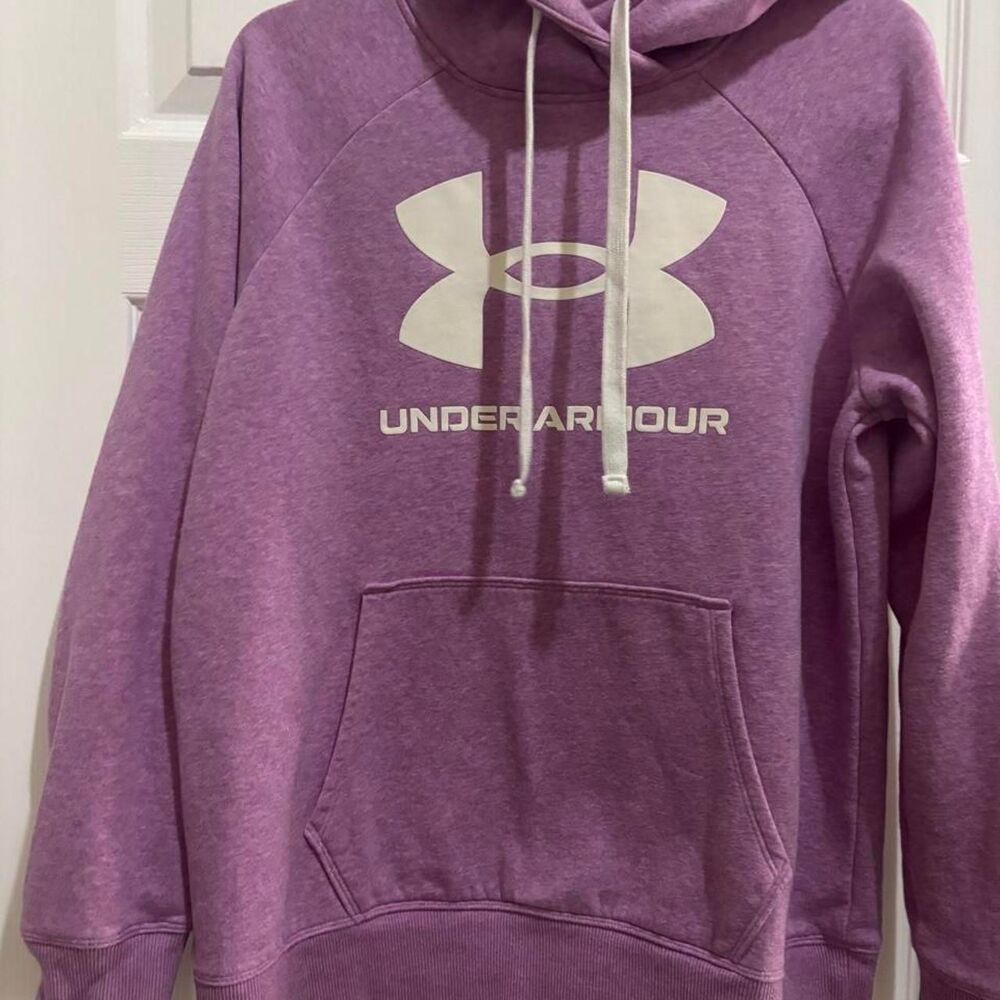 Under-armour Women's Purple and Pink Hoodie